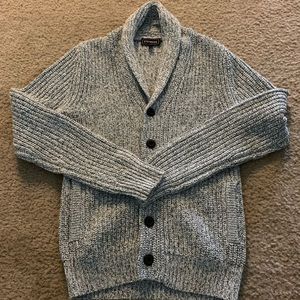 EXPRESS Gray Knit Cardigan